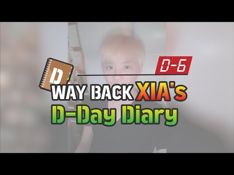 WAY BACK XIA's D-Day Diary 📝 D-6 | 김준수(XIA)