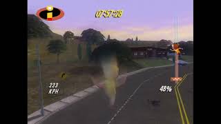 Dash Runs as Fast as He Can! ⚡ | The Incredibles PS2 – Late for School screenshot 5