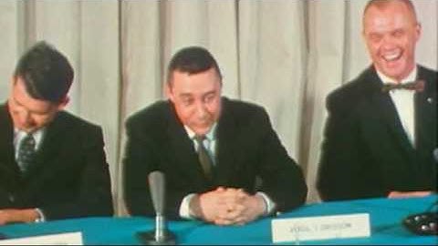 Press Conference Introducing 7 Mercury Astronauts 1959 Part 1/3