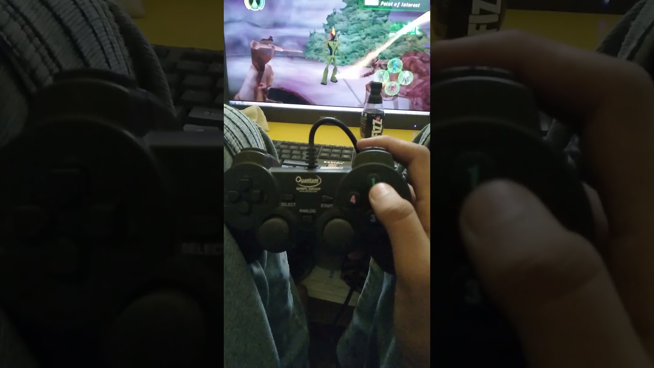 Play on Ubuntu using using cheap joystick using qjoypad