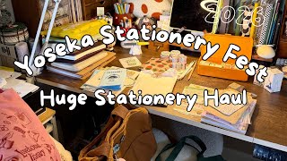 Yoseka Stationery Fest Huge Haul and Mini Vlog