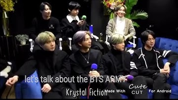 reaction of BTS when the interviewer called ARMY insane