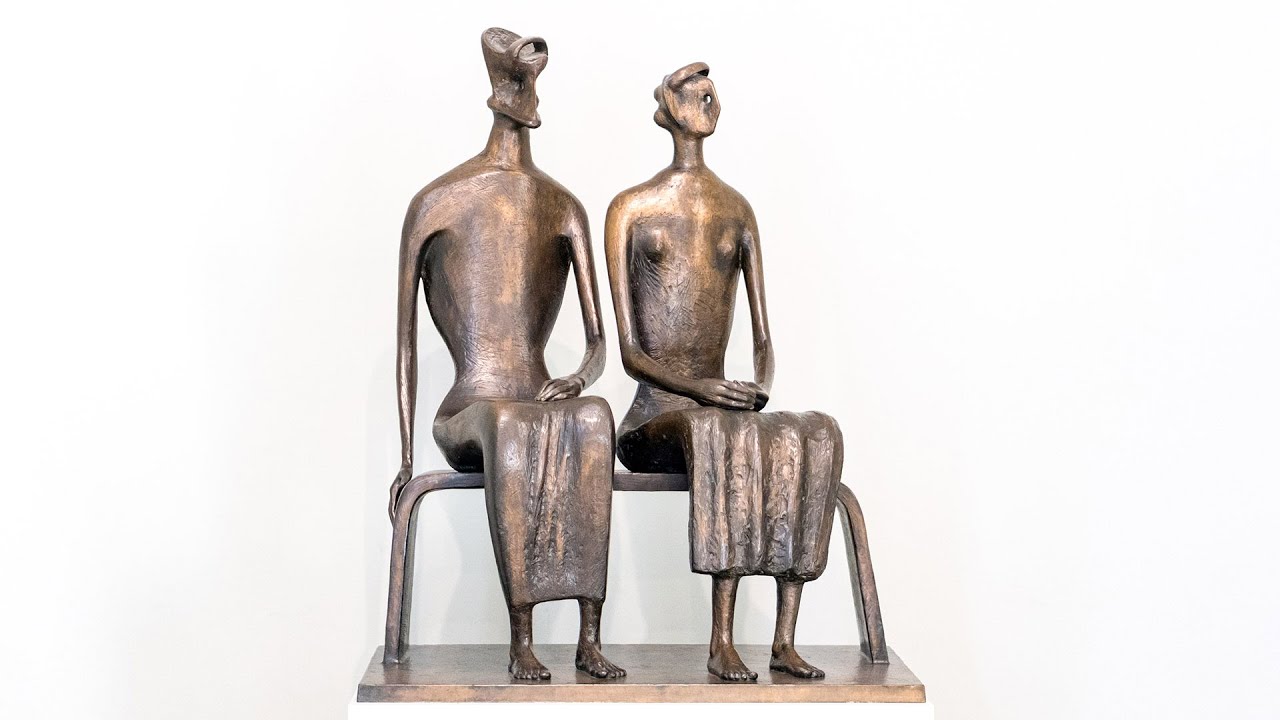 Henry Moore - King and Queen - Tate Britain - London - February 2019