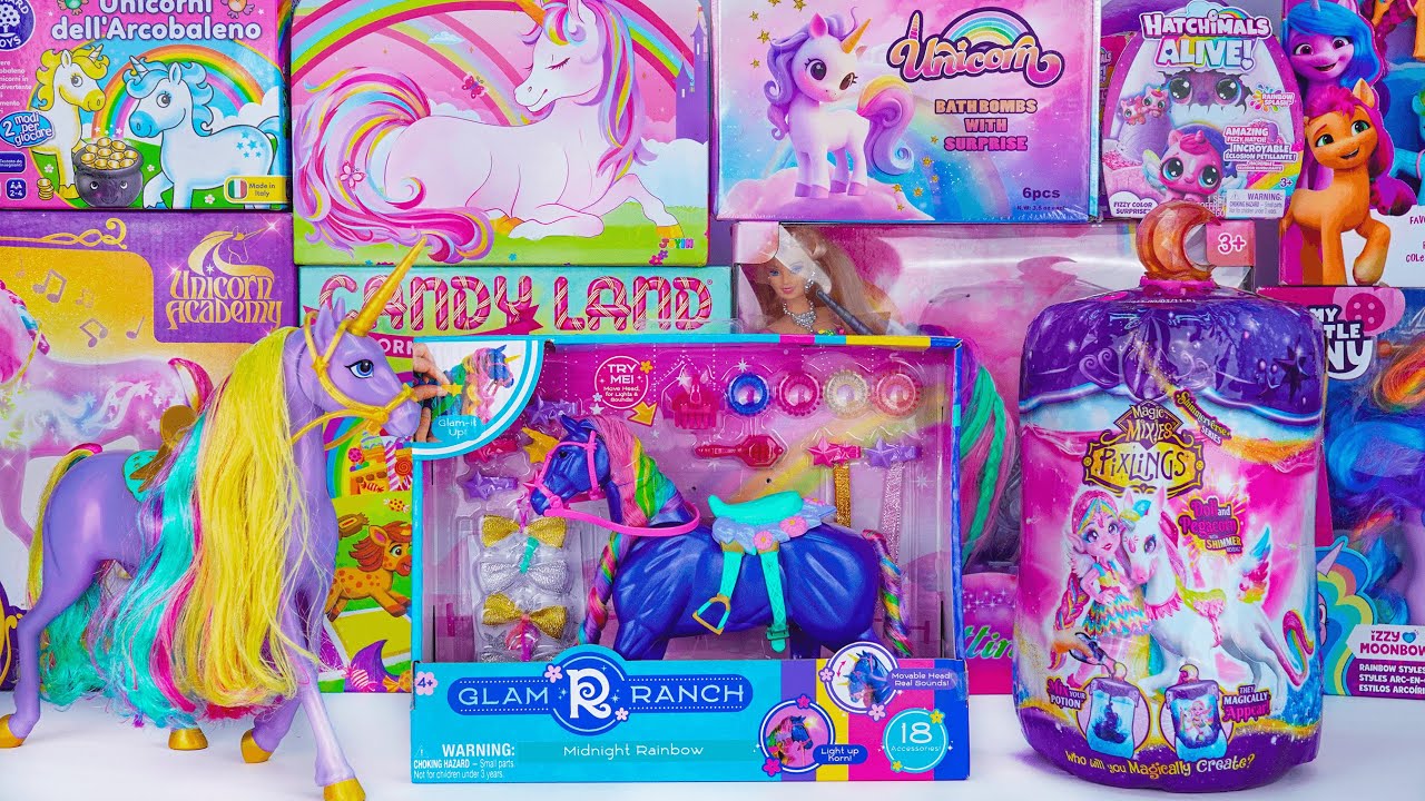 Unicorn Academy Toys Unboxing | Baby Unicorns Blind Box | Unicorn Academy Rainbow Light up Wildstar
