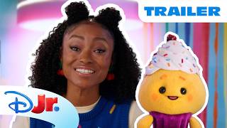 Megan and Cupcake Ready For Preschool  Trailer! 🧁🩵 | Disney Jr.
