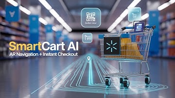 SmartCart + AR Navigation: The Future of Retail Shopping | Walmart Hackathon Project 🛒