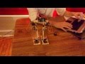 Robot ► 2-Legged Walker w/ Arduino: V1.00! [First Prototype]
