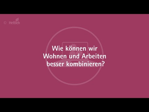 Megatrend New Work: Wohnen und Arbeiten kombinieren | Hettich