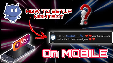 How To Add Nightbot On YouTube Live Stream in Mobile PC Laptop l in Hindi