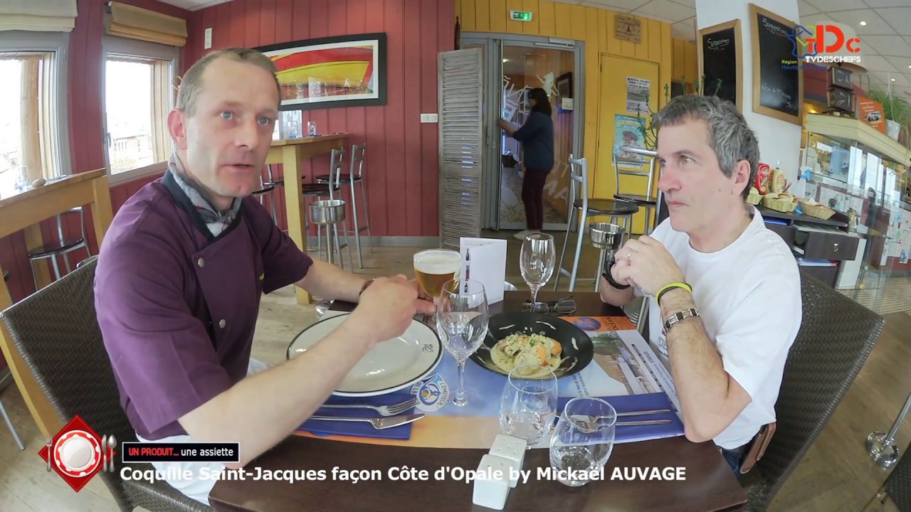 Coquille Saint-Jacques, façon Côte d'Opale by Mickaël Auvage