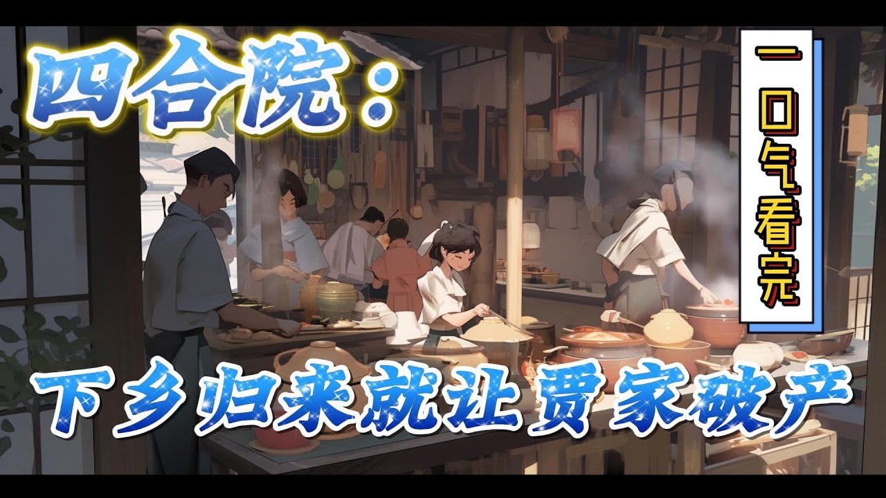 🔥完结！💥独家！《四合院：下乡归来就让贾家破产》四九城，老子终于回来啦。年轻人突然大喊了一声，引起了周围不少人转身看来。#穿越#有声漫画#无敌#爽文#四合院 #电视剧