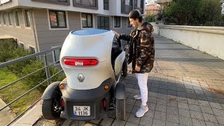 Renault Twizy İle Bi̇r Günüm Okula Gi̇tti̇k 