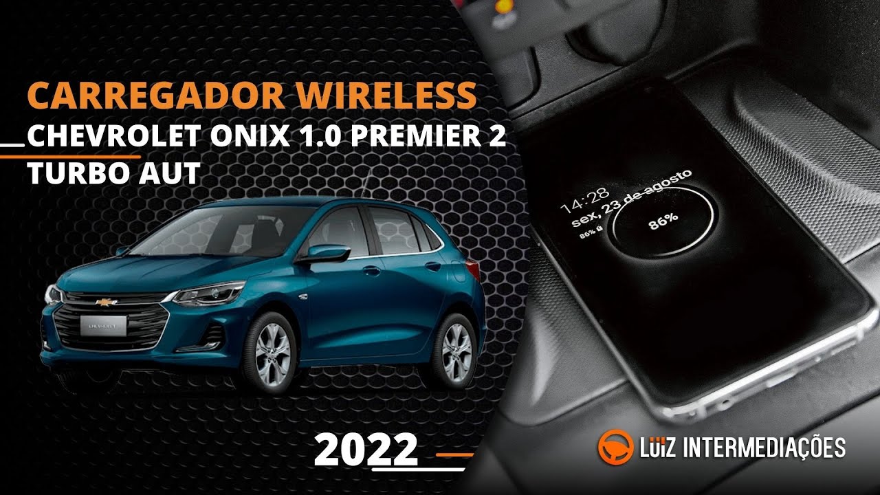 Carregador Wireless  CHEVROLET ONIX 1.0 PREMIER 2 TURBO AUT 2022 