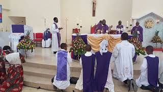 Blessing Of The Holy Eucharist By Bishop John Oballa Owaa
