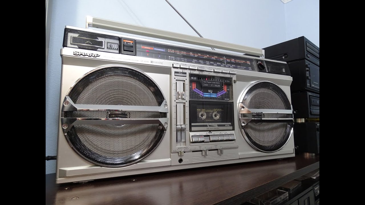 SHARP GF-9000 Boombox,VIDEO