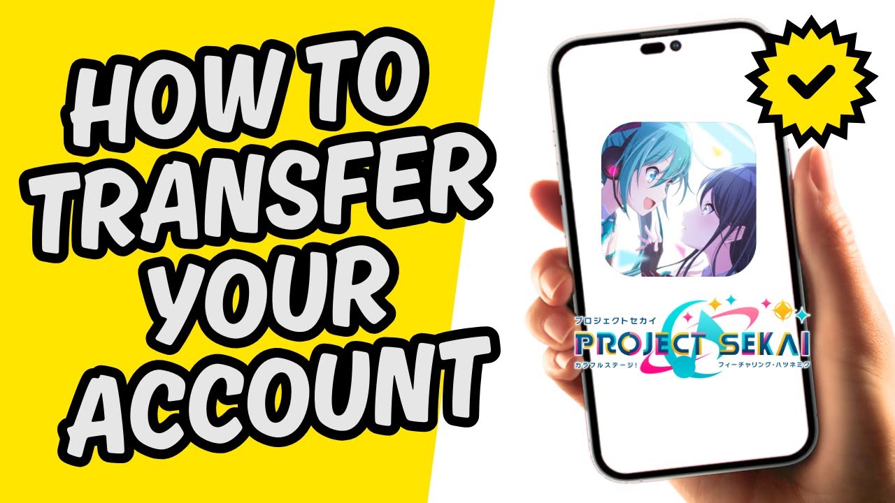 How To Transfer Your Project Sekai Account [Easy Guide] - YouTube