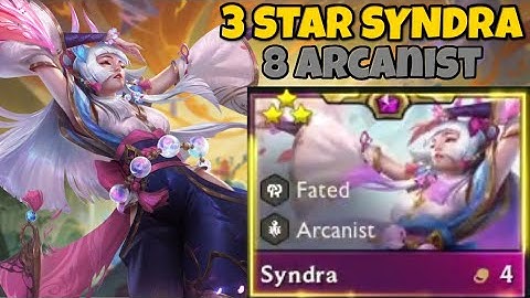 8 ARCANISTS -⭐⭐⭐ SYNDRA MELTS ENEMYS! | TFT INKBORN FABLES Gameplay | PBE