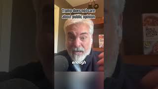 Are we the real problem? Have we not scared Trump enough into behaving like a president?