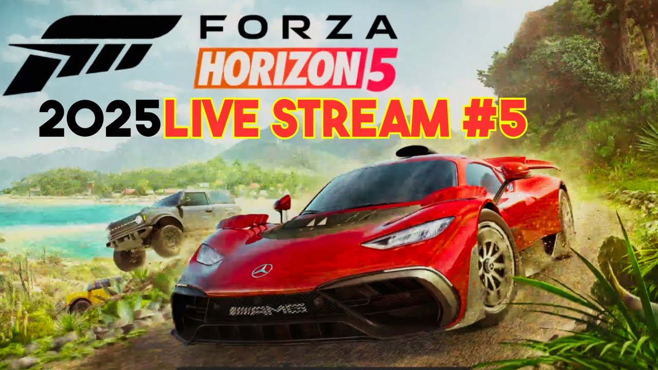 Forza Horizon 5 Live Silent Stream | Barn Find | Lamborghini Huracan Performante