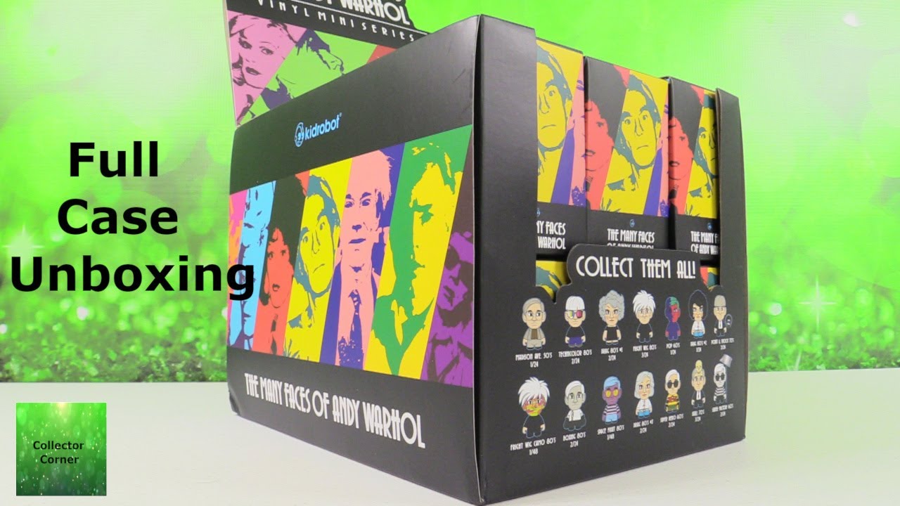 Kidrobot: Многоликий Энди Уорхол: полная распаковка коробки | CollectorCorner