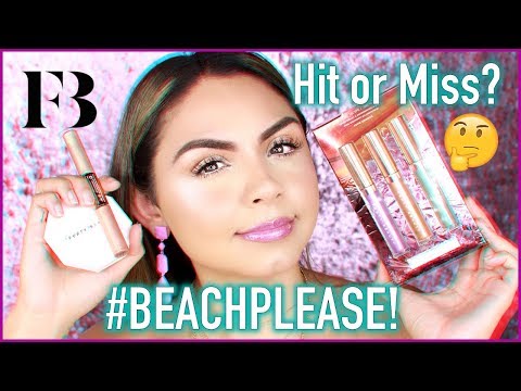 NEW! BEACH PLEASE Fenty Beauty First Impressions | Killawatt Foil + Island Bling + Summer Daze