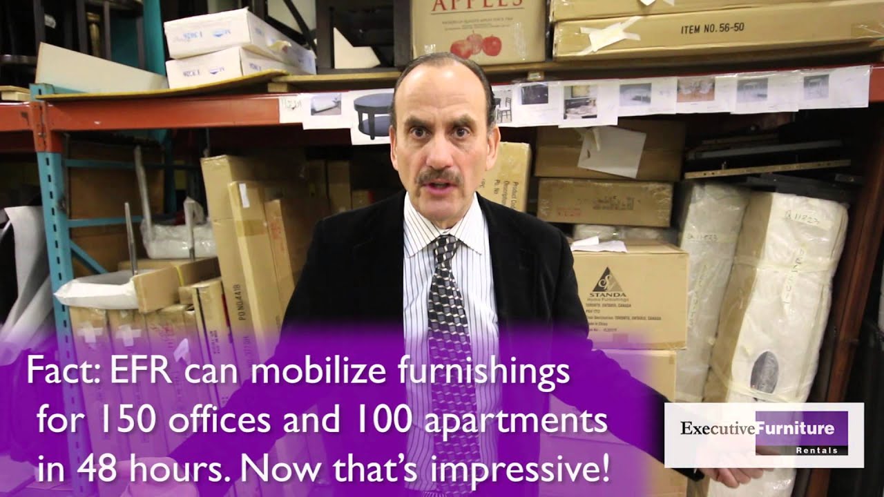 Executive Furniture Rentals Showroom Tour