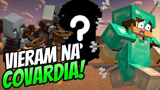 SOCORRO!! FORMARAM UM BATALHÃO NO MINECRAFT! #DIA 8 [+10]