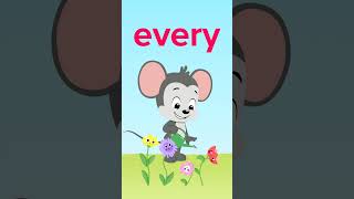 Kindergarten Sight Word: Every | ABCmouse #learning #education #sightwordsforkids #kindergarten