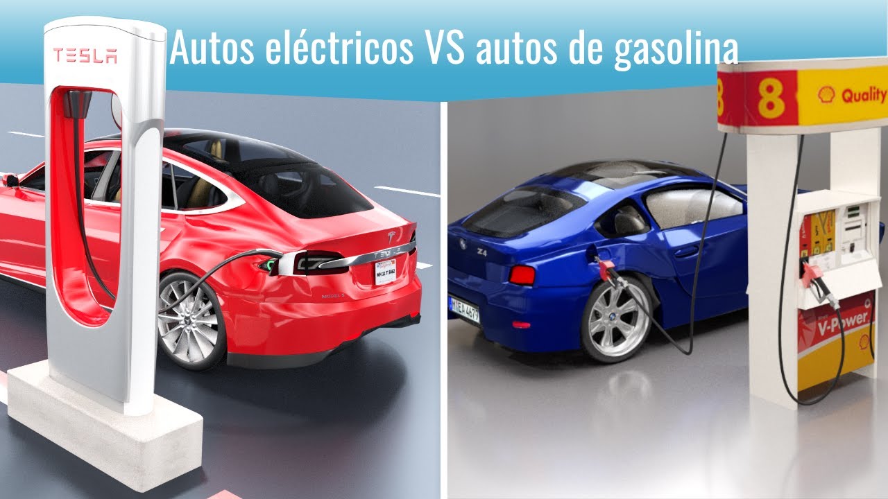 ⁣Autos eléctricos VS autos de gasolina