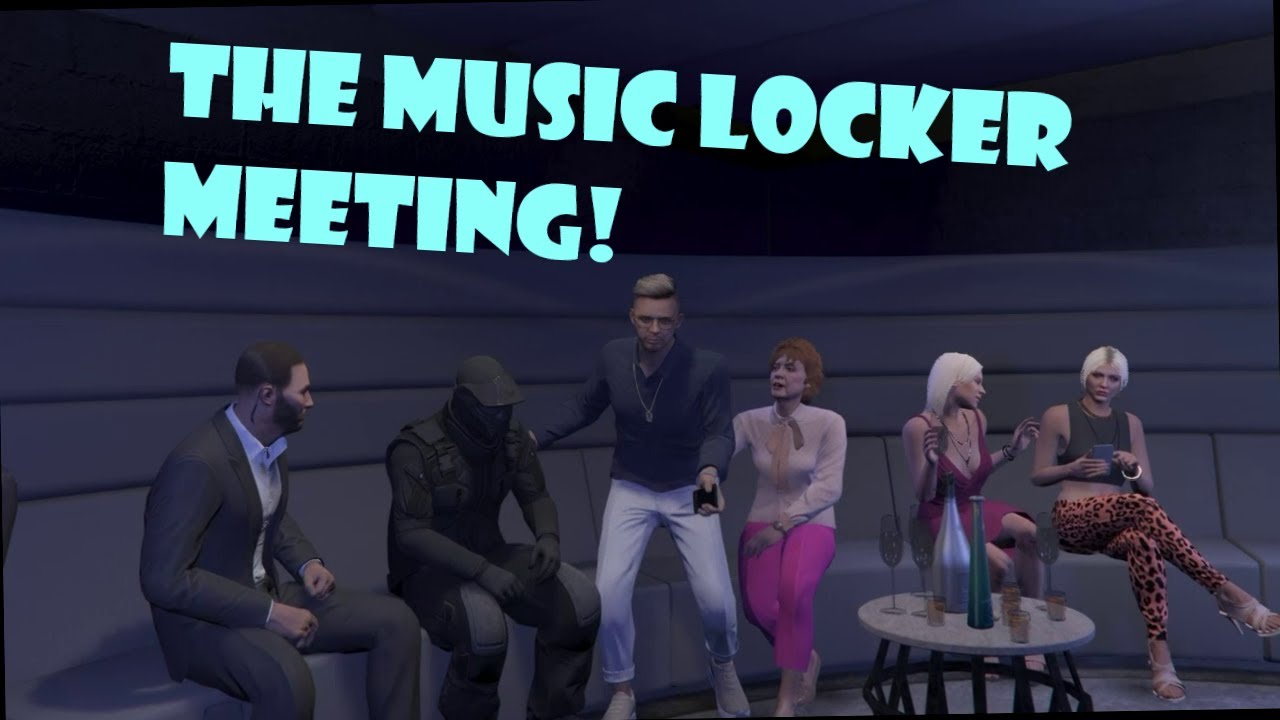 GTA V The Music Locker Meeting YouTube