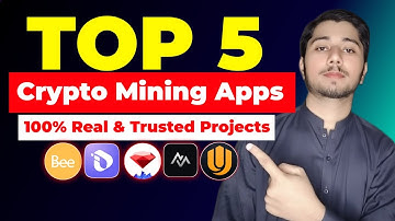 Top 5 Crypto Mining Apps 2025 💰 | 100% Real & Trusted Projects | Earn Free Crypto Daily