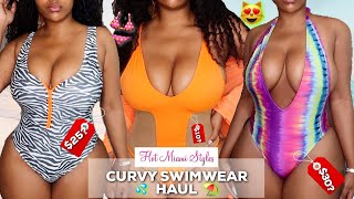 HOT MIAMI STYLES CURVY SWIMWEAR BIKINI TRY ON HAUL 2019 | B!G BU$T FRIENDLY?