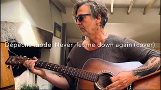 Depeche Mode, Never let me down again (cover)