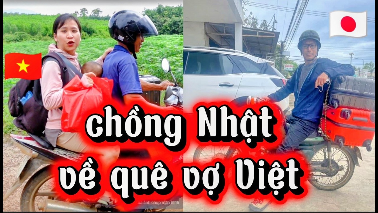 Chồng Nhật về quê vợ Việt sống ở nông thôn thì sẽ như thế nào | đất Mũi Tàu - Đức Linh - Bình Thuận