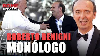 MON'OLOGO completo de ROBERTO BENIGNI ante el Papa en la Jornada Mundial de los Niños