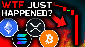 BITCOIN & ALTCOIN DUMP EXPLAINED (Warning Signal)!!! Bitcoin News, Ethereum, Solana, XRP & Chainlink