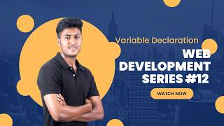 Learn Variable Declaration in JavaScript |Web Development series #12 Profile