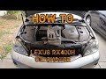 TUTORIAL: Lexus RX400H Oil Change