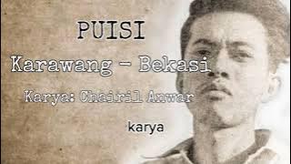 Techniques for Reading the Poem 'Karawang Bekasi' by Chairil Anwar