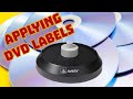 Applying DVD Labels