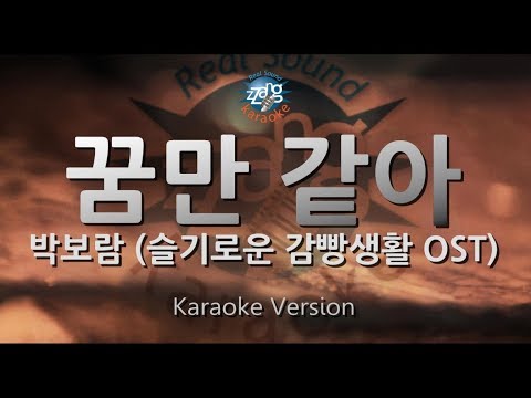 Park Bo Ram (박보람) - Like a Dream (꿈만 같아) (슬기로운 감빵생활 OST) (Melody) (Karaoke Version)