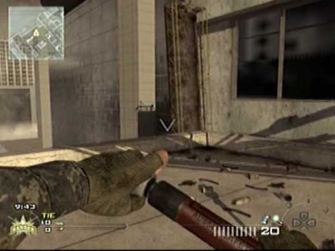 Call Of Duty: MW2 - Highrise - Get on top of building glitch - YouTube