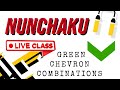 GMAU Nunchaku LIVE | Green Chevron Combos