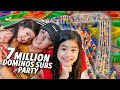 7 MILLION SUBS DOMINOS PARTY!! | Ranz and Niana