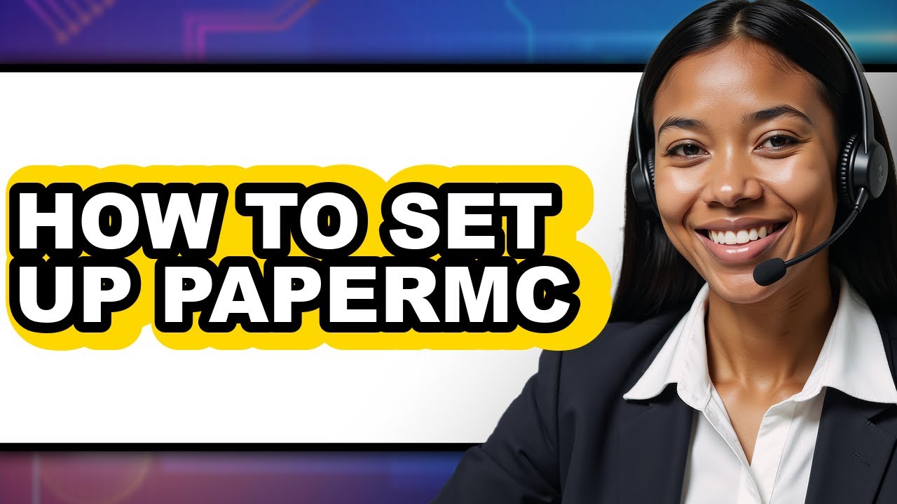 Paper Plugging How To Set Up PaperMC - Step By Step - YouTube