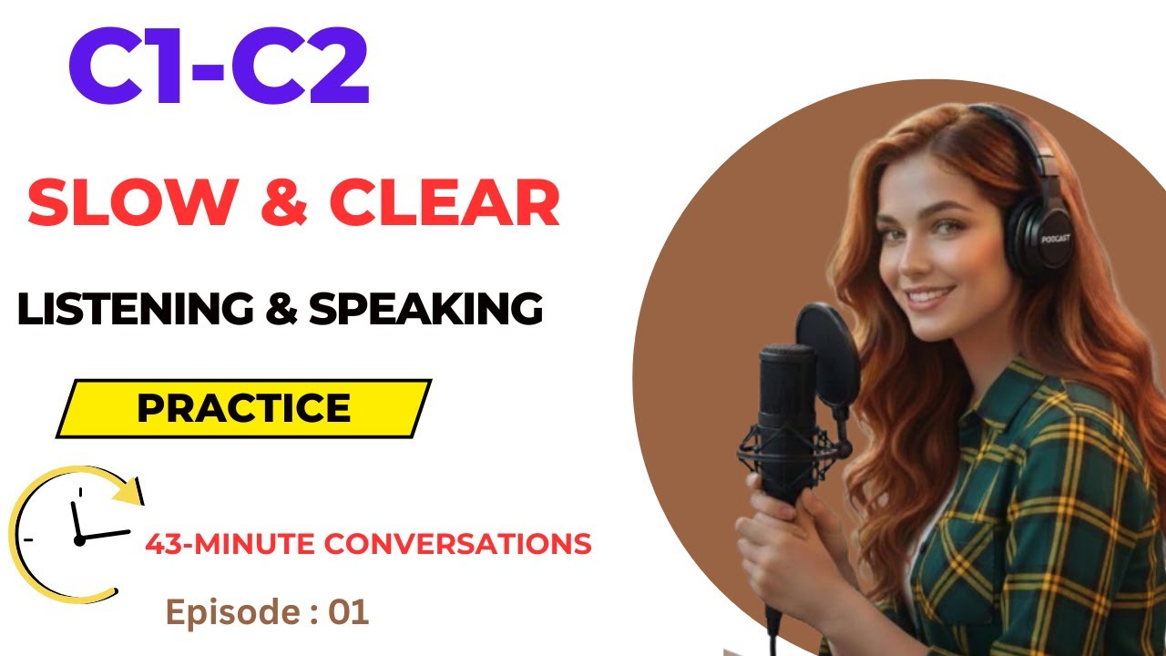 C1–C2 English Listening Practice 🎧 | Advanced Podcast with Real Native Conversations
