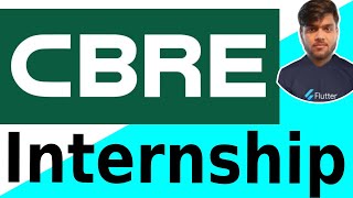 CBRE Internship Drive 2021 | 20,000/month