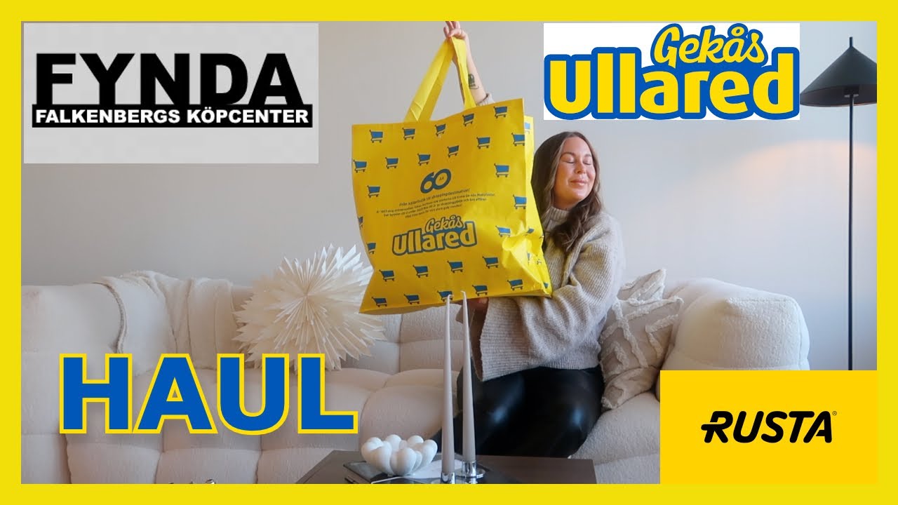 Gekås, Rusta och Fynda haul