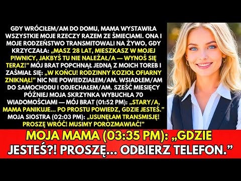 My Mom Threw My Stuff In The Trash When I Got Home—She and My Siblings Broadcast Live