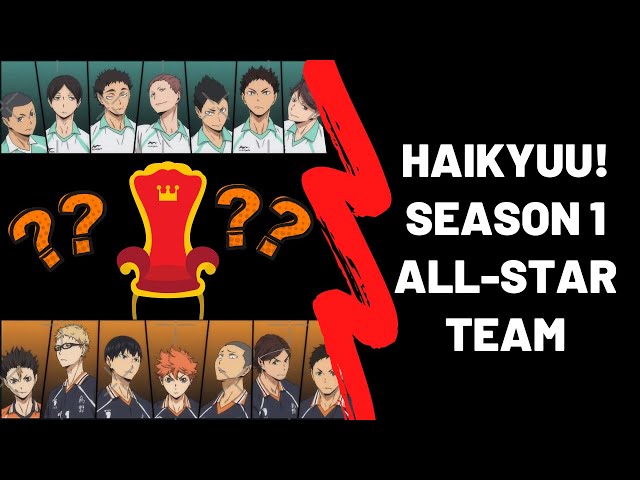 Haikyuu! Season 3 All-Star Team 